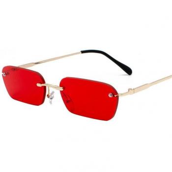 Compact Rectangle Sunglasses for Camping and Travel