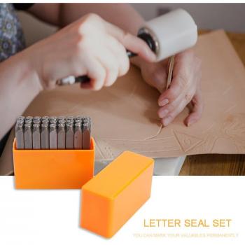 Kit de 27 timbres pour artisanat du cuir