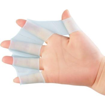 Guantes paddle de silicona para natación