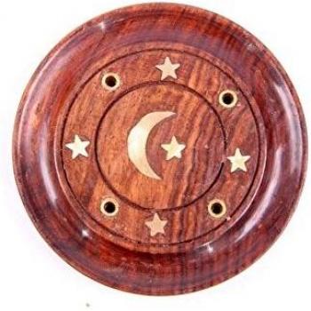 Star‑Shaped Sheesham Ash Catcher – Home Fragrance Accessory