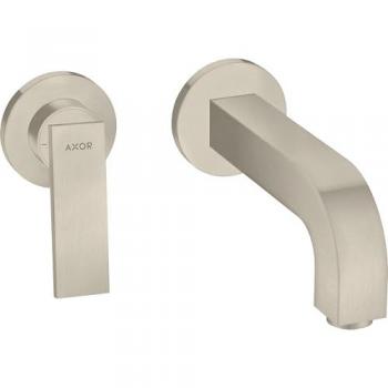 Mitigeur lavabo Axor Citterio, 220 mm, nickel brossé