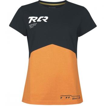T‑shirt féminin Gaming Overwatch Tracer – Noir orange, S–XL