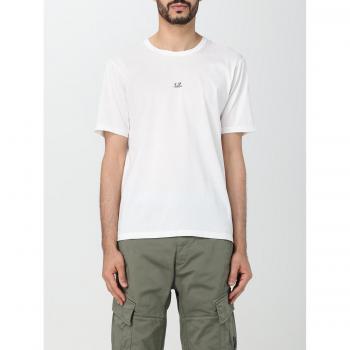 T-shirt C.P. Company Bianco Uomo Taglia S