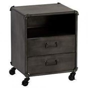 Armoire tube métal gris, modèle J‑Line