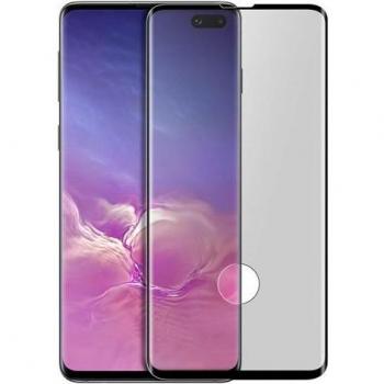 Avizar Schutzhülle‑freundliche Displayschutzfolie – 1×, Galaxy S10+, Schwarz
