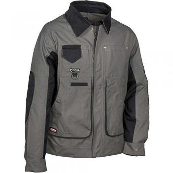 Cofra Arbeitsjacke Bruxelles, 100% Baumwolle anthrazit Größe 54
