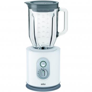 Batidora de Vaso Braun 1000W Blanca