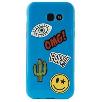 Cover TPU Patch Mania per Samsung Galaxy A3 2017