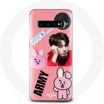 Handyhülle für Samsung Galaxy S10 BTS BT21 Cooky Jungkook ARMY