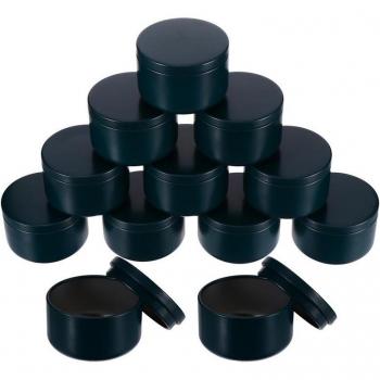 12Pcs Empty Candle Jars with Lids