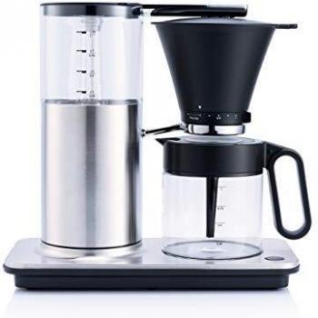 Wilfa CLASSIC PLUS Kaffeezubereiter – Stahlgehäuse, 1 L, manuelle Tropfstopp-Funktion, silbern