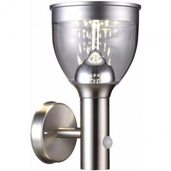 GLOBO GARTENSTRAHLER 33435 – Solarlampe, IP44, 150 lm, grau klar