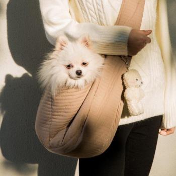Bolsa de malla frontal para perros