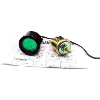 2 inch 52mm LCD Oil Pressure Indicator 150 PSI