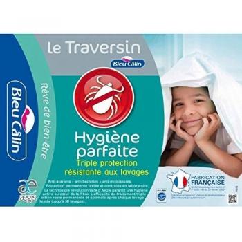 Polochon bien-être bleu