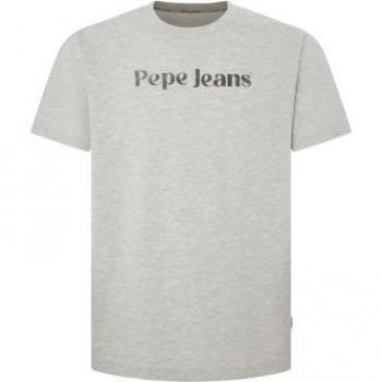 T‑shirt Clifton PeJeans Grigio Nera – L