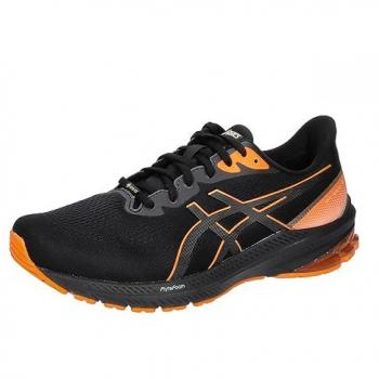 ASICS Laufschuh Herren GT-1000 12 GTX Schwarz/Orange Größe 48