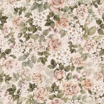Blooming Garden Baby Wallpaper Dekornik