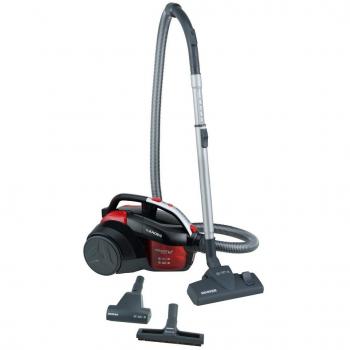 Hoover LA 30 Traino senza Sacco Lander, Rosso/Nero