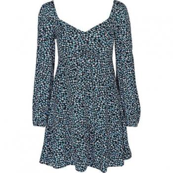 TOMMY JEANS Vestito a Maniche Lunghe con Stampa Floreale