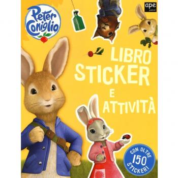 Attività. Peter Coniglio. Con adesivi