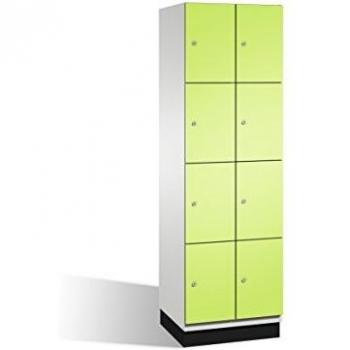 Armadio Cambio C+P con porte in acciaio