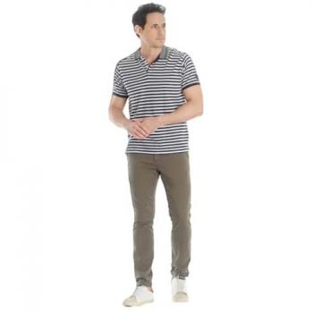 Slim Pantalon JAS Kaki Vert