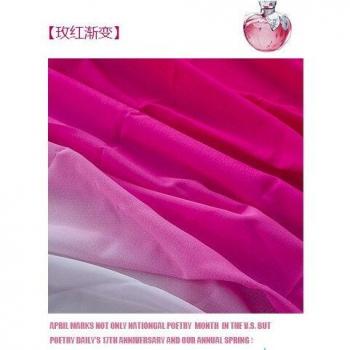Mousseline de soie 2 tons pour mariage 1M x 1.2M