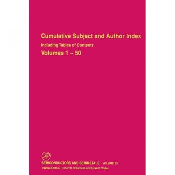Vitalsource Technologies, Inc. Cumulative Subject And Author Index Including Tables Of Contents, Volum