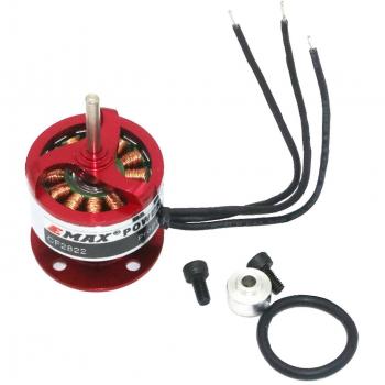 Emax Cf2822 Motor 1200kv rojo con adaptador para modelos RC