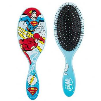 Wet Brush Original Detangler – Haarbürste & Kamm, Justice League Superman & Flash Edition