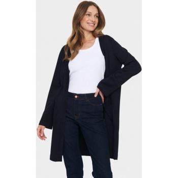 Saint Tropez V-Ausschnitt Strickjacke für Damen