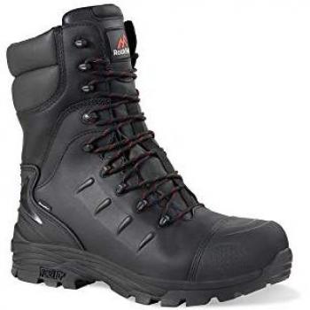 RockFall RF540 Monzonite High‑Leg Dual‑Side Zip Waterproof Safety Boot