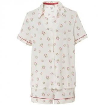 Chelsea Peers Women's Strawberry Short Sleep Set