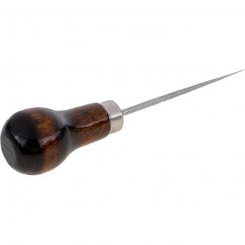 Wooden Handle Scratch Awl for Leather Sewing
