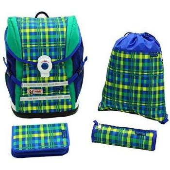 McNeill LightMove Ergonomischer Schulrucksack-Set 39 cm – 4‑teilig