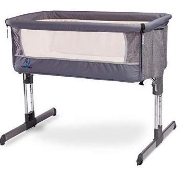 TERO-3950 Lit Bébé Sleep2GETHER Gris