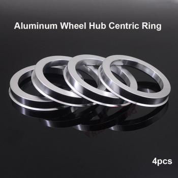 4PCS Aluminum Spigot Rings OD 75.1 ID 54.1/56.1/60.1/65.1/66.45