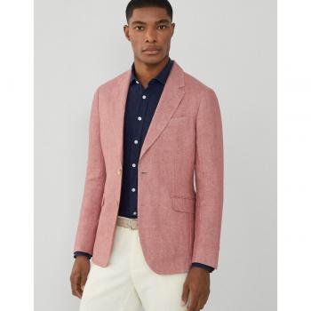 Americana de lino roja para hombre de Hackett London