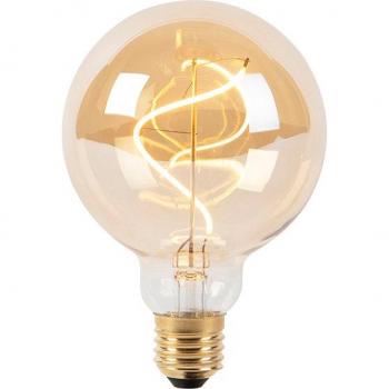 Lampada E27 G95 LED dimmerabile a filamento spirale 270lm 2100K