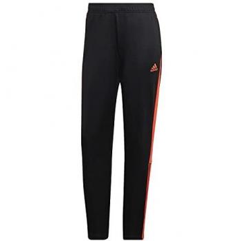Pantalon de Course Homme Adidas Tiro – Noir et Orange – Coupe Confort – Polyester Durable