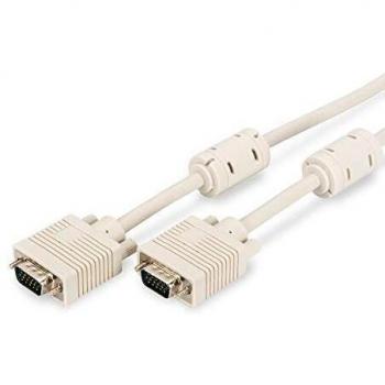 Cable VGA (D-Sub) 1,8 m VGA (D-Sub) Beige, Níquel