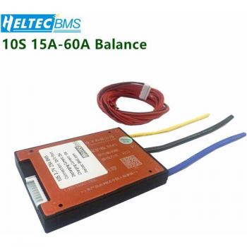 Waterproof 10S 36V BMS – 15-60A Continuous Output, Built-in Balance Circuit