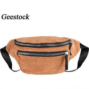 Corduroy Travel Waist Bag