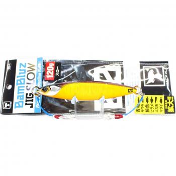 Jackall Metal‑Jig Bambluz Slow 120 g Rotgold Magma Wave HL 8077