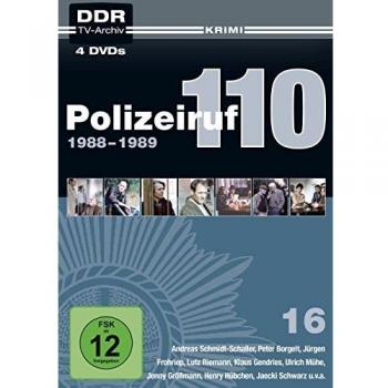 Polizeiruf 110 Box 16: 1988-1989 (DDR TV-Archiv) [4 DVDs]