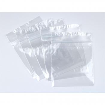 Plain Grip Seal Clear Poly Bag 9 × 12.75 (Crimson Starfish)