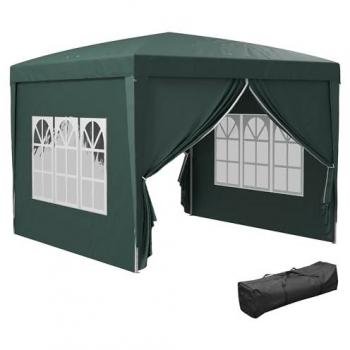 Carpa Camping “Cerveza” 3×3 m – Modelo Outsunny, Impermeable y Desmontable