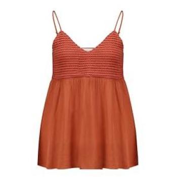 T-shirt femme Deeluxe crêpe orange