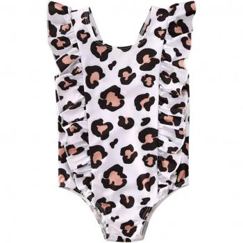 Baby Mädchen Leopard Bademode Set